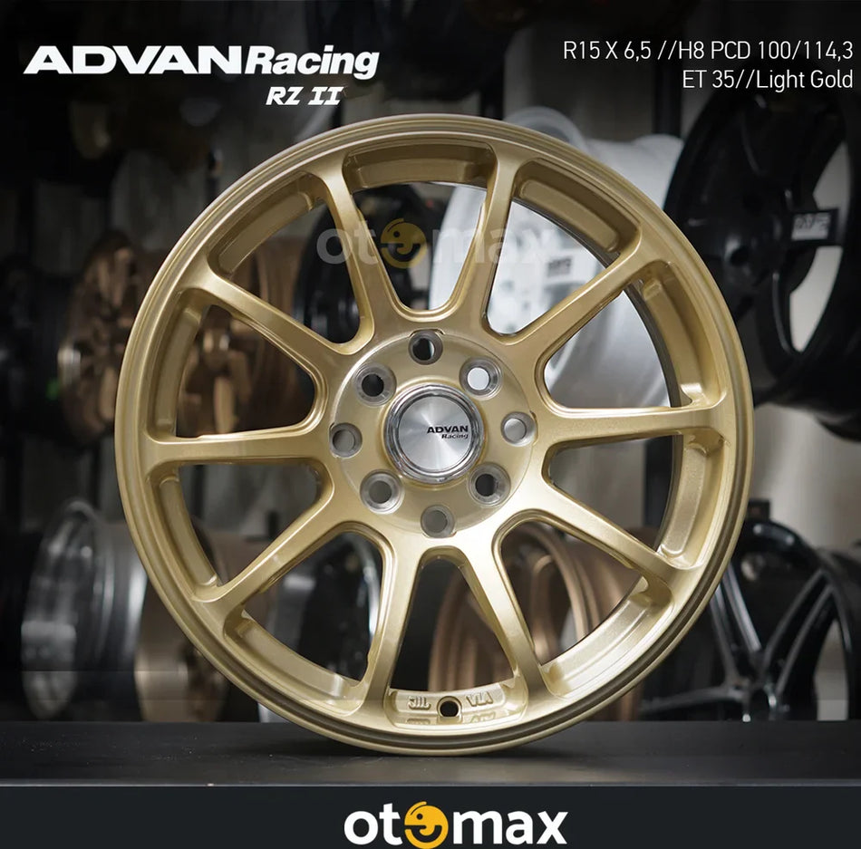 Velg Mobil Advan Racing L851 Ring 15 Light Gold