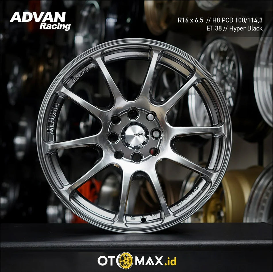 Velg Mobil Advan Racing Ring 16 Hyper Black