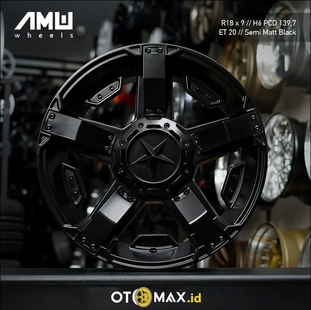 Konversi Penampilan Mobil Anda dengan Velg AMW Wheels 18