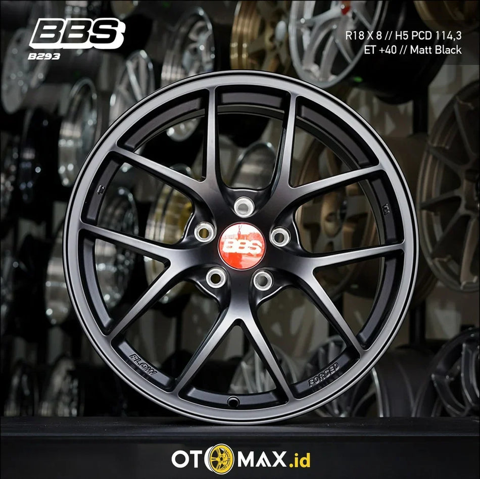 Velg Mobil BBS B293 Ring 18 Matt Black