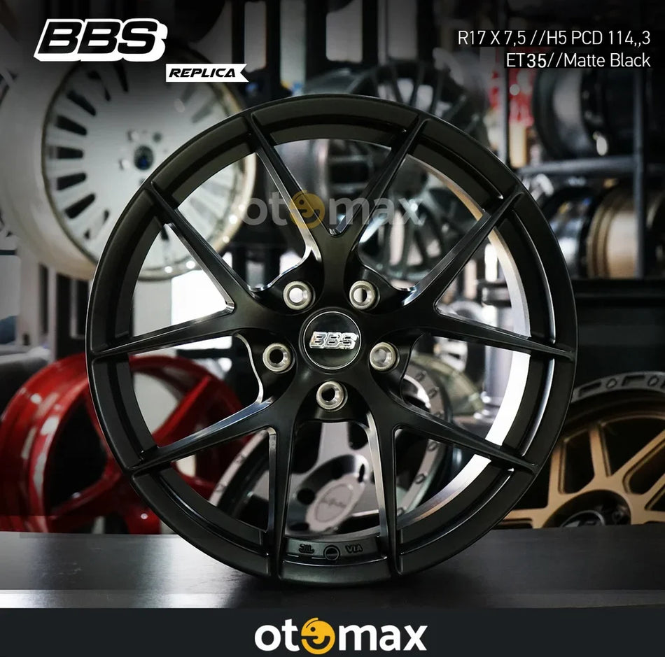 Velg Mobil BBS B34 Ring 17 Matt Black