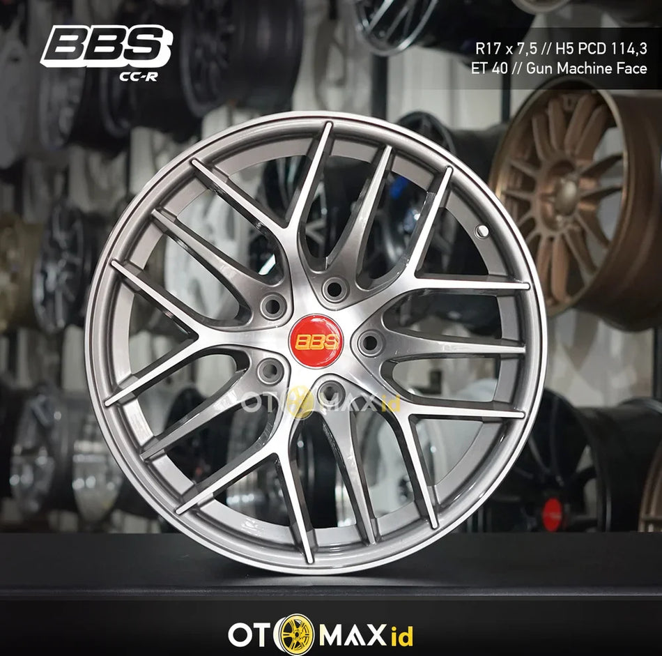 Velg Mobil BBS CC-R Ring 17 Gun Machine Face