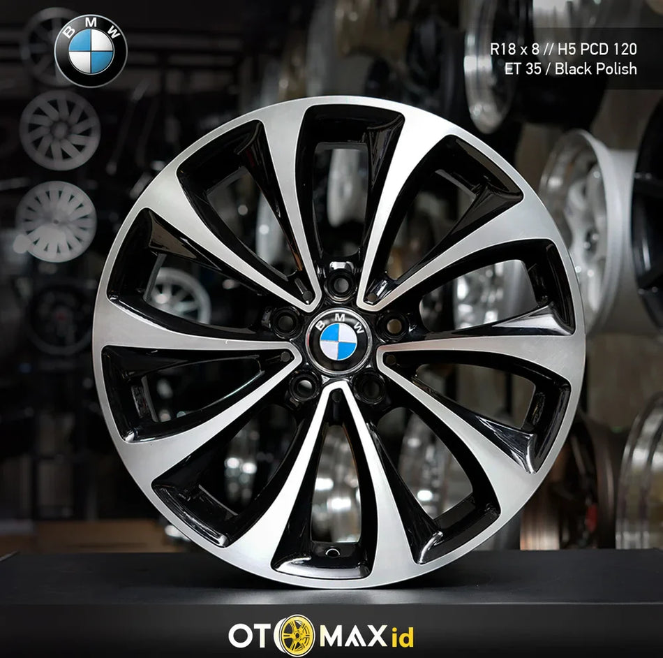 Velg Mobil BMW Ring 18 Hitam Polandia