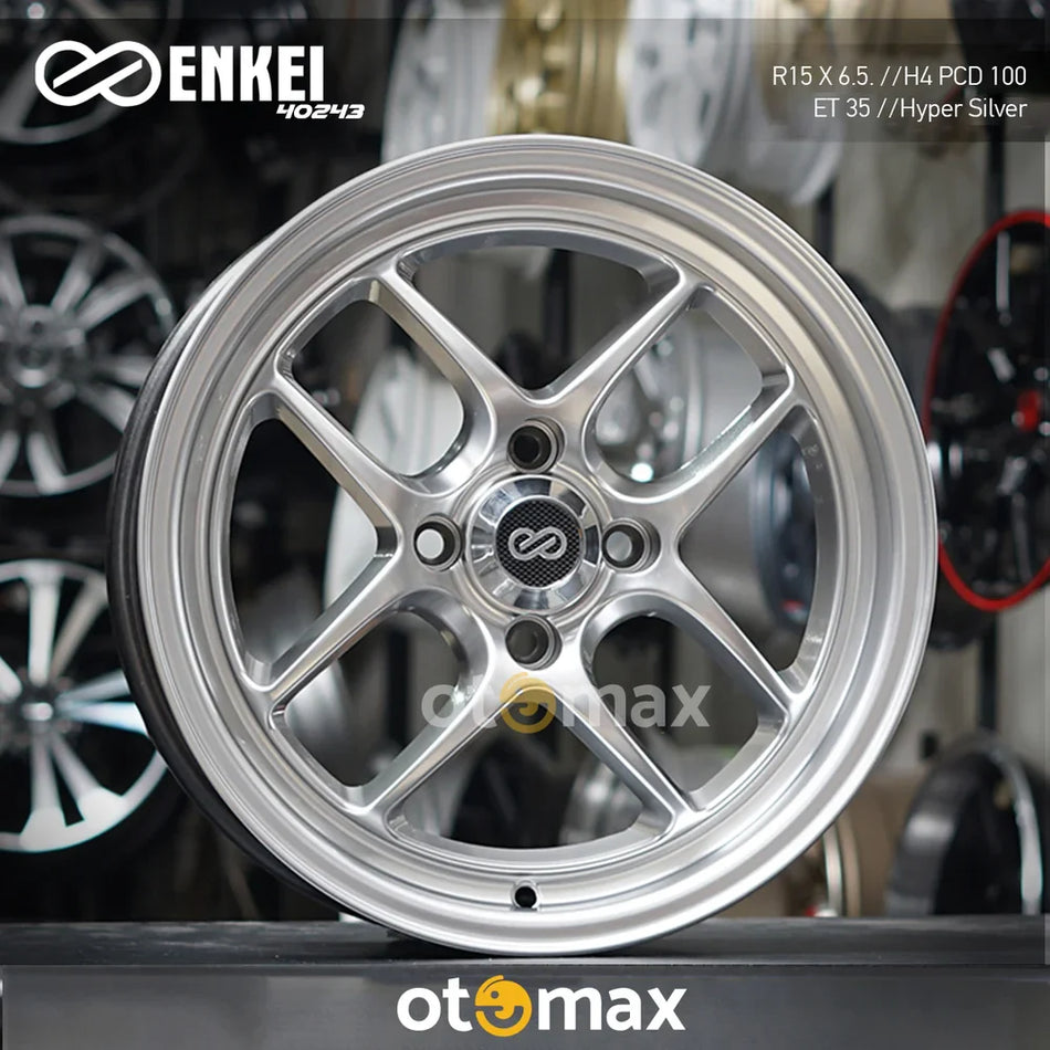 Velg Mobil Enkei 40243 Ring 15 Hyper Silver