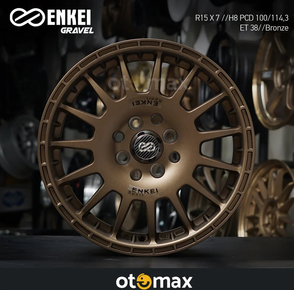 Velg Mobil Enkei ES Gravel R009 Ring 15 H8 Bronze