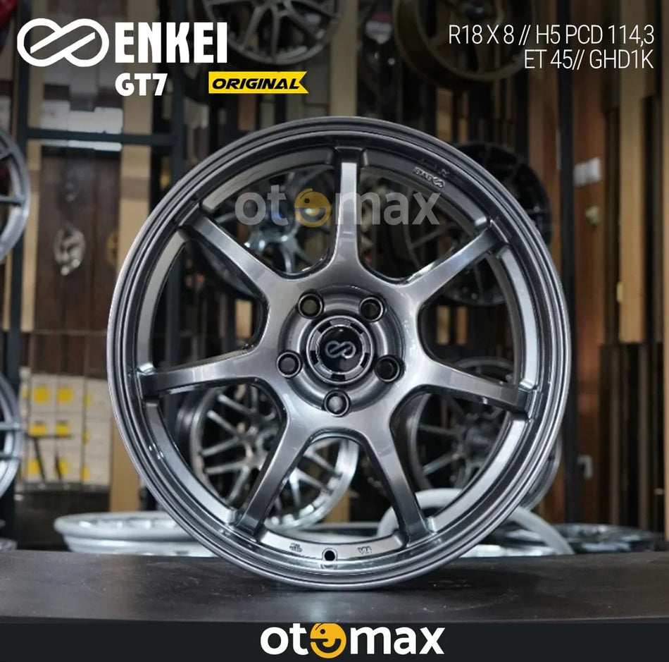 Velg Mobil Enkei GT7 Original Ring 18 GHD1K