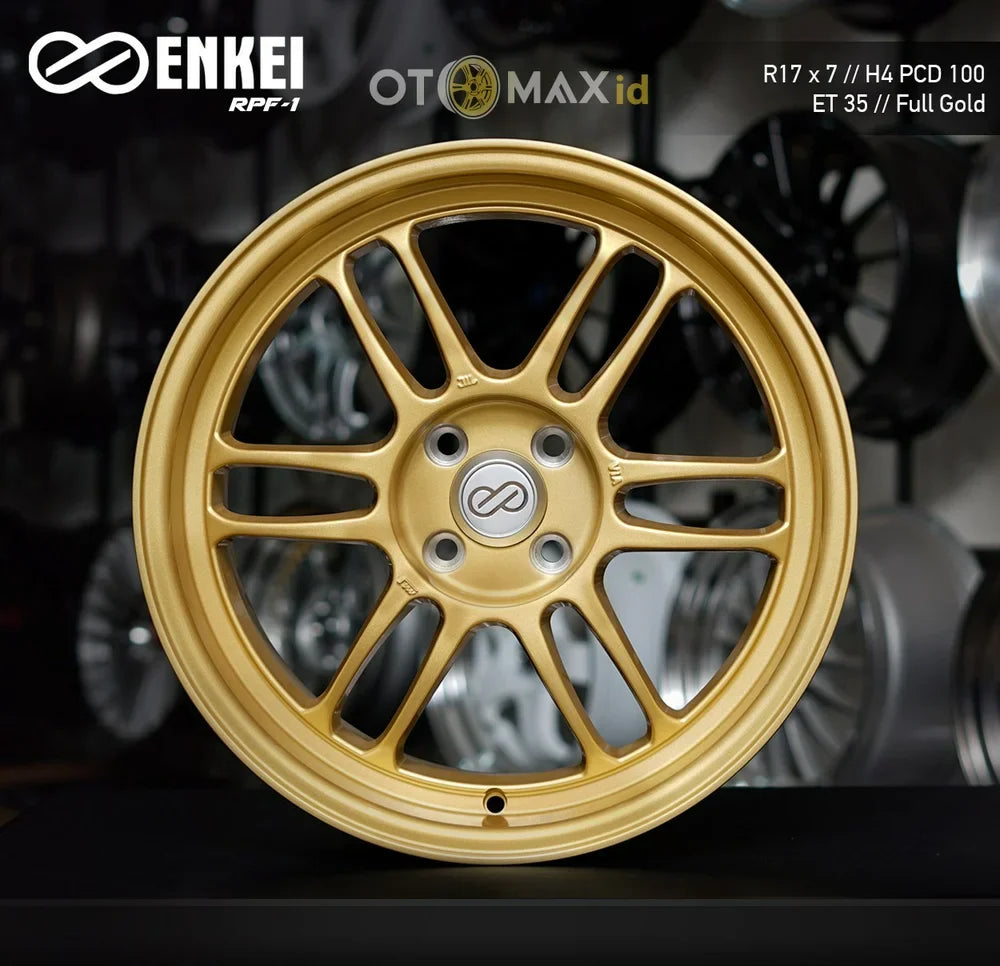 Velg Mobil Enkei RPF1 JH70214 Ring 17 Gold – Otomax Store : Jual Velg ...