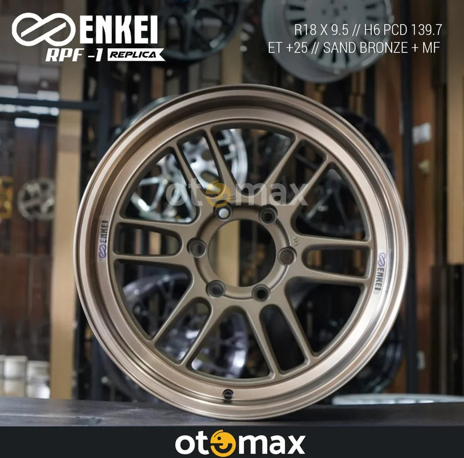 Velg Mobil Enkei RPF1 Ring 18 H6 Pasir Perunggu