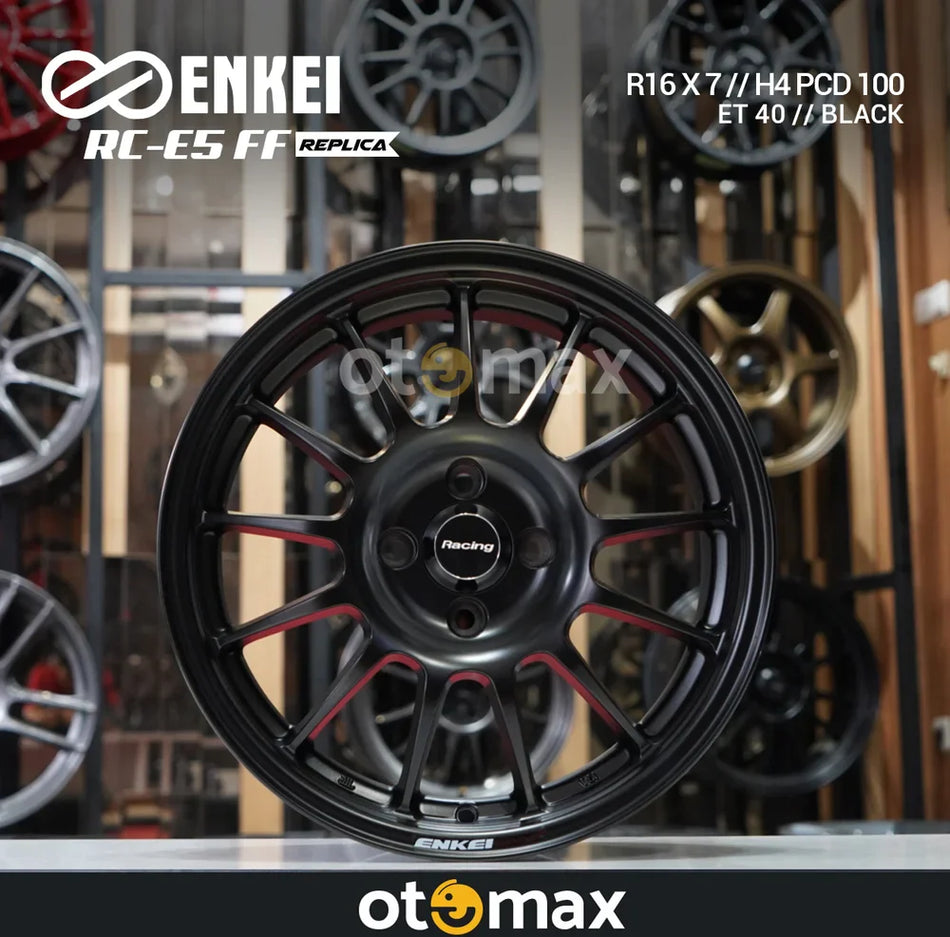 Velg Mobil Enkei RTC Ring 16 Matt Hitam