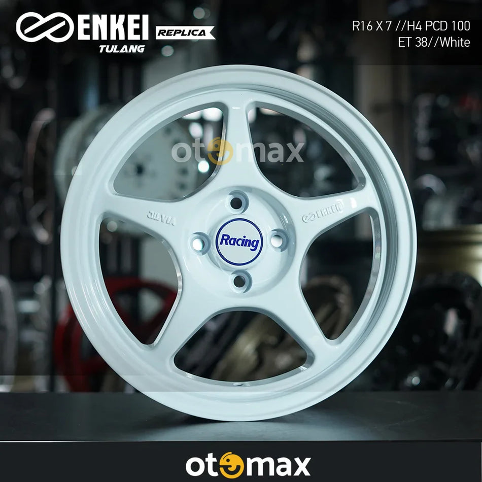 Velg Mobil Enkei Tulang Ring 16 White