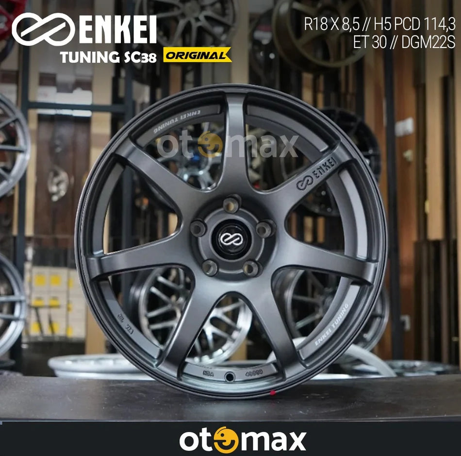 Velg Mobil Enkei Tuning SC38 Original Ring 18 DGM22S