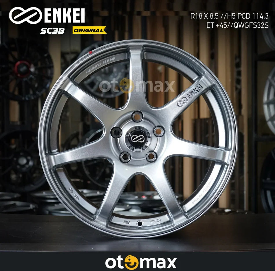 Velg Mobil Enkei Tuning SC38 Original Ring 18 QWGFS32S