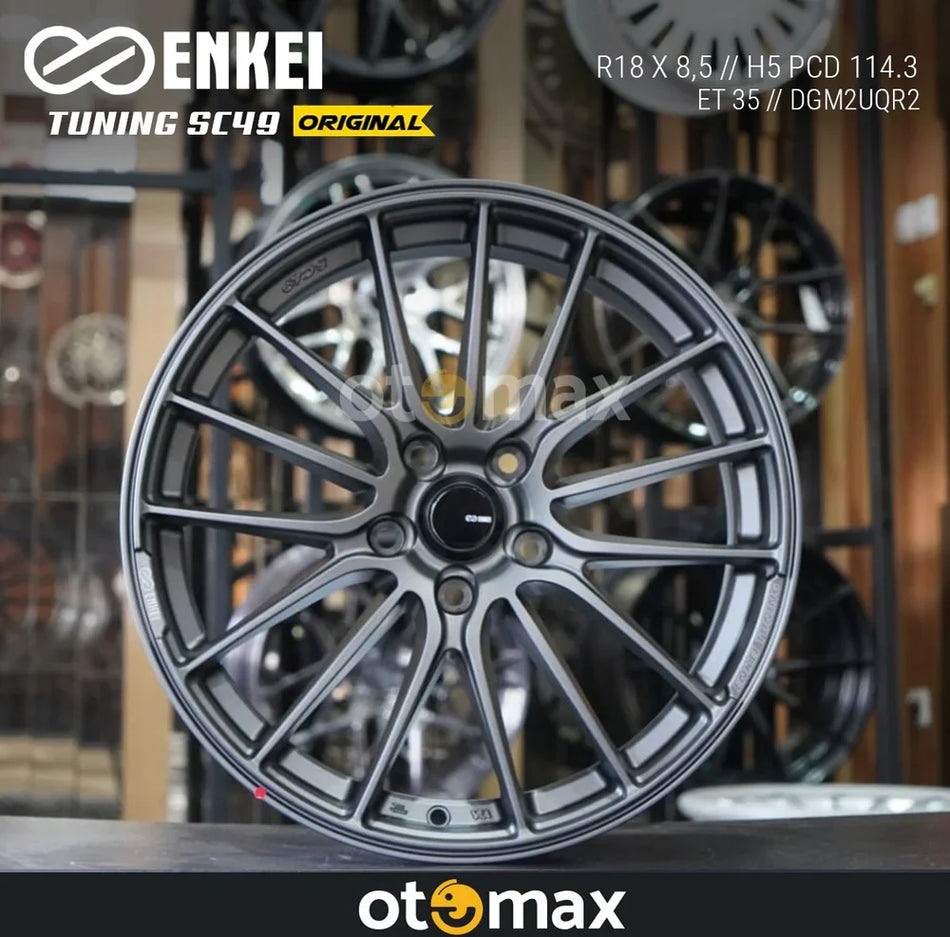 Velg Mobil Enkei Tuning SC49 Original Ring 18 DGM2UQR2