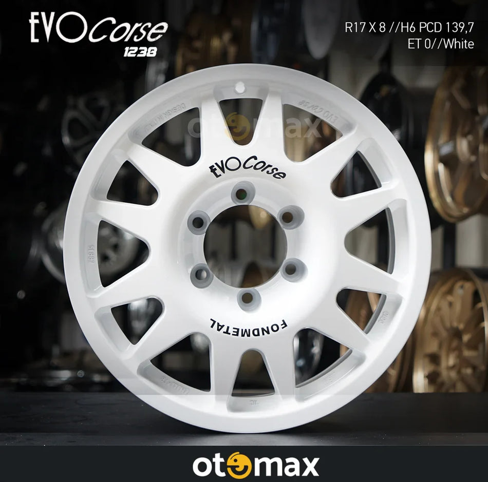 Velg Mobil EvoCorse 1238 Ring 17 White