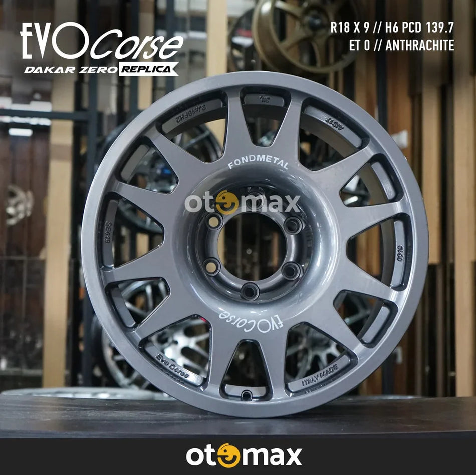 Velg Mobil EvoCorse Dakar Zero Ring 18 Anthracite