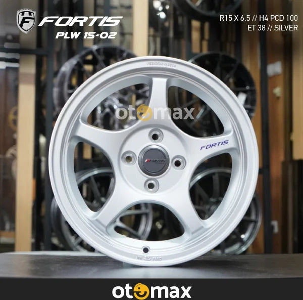 Velg Mobil Fortis PLW-02 Ring 15 Perak