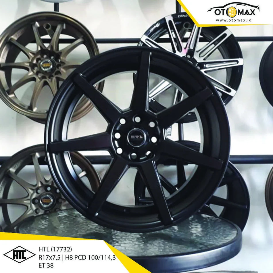 Velg Mobil Htl 17732 Ring 17 full black