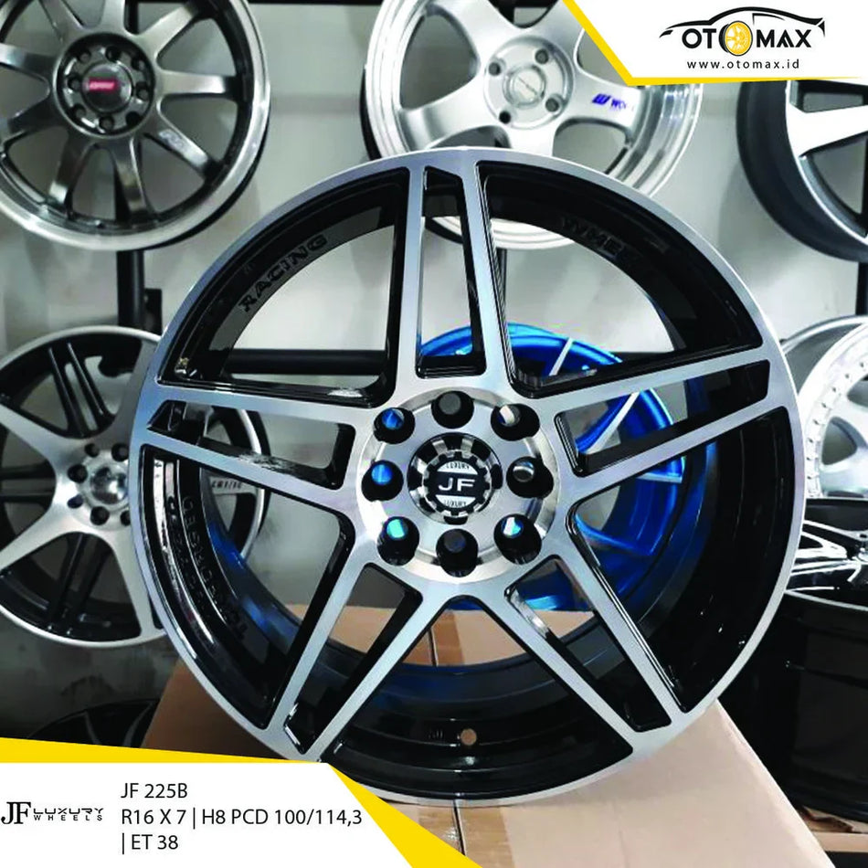 Velg Mobil JF 225B Ring 16 Hitam