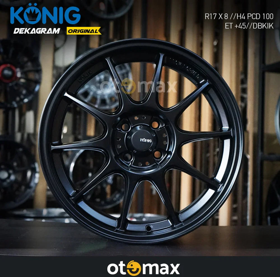 Velg Mobil Konig Dekagram Original Ring 17 DBKIK