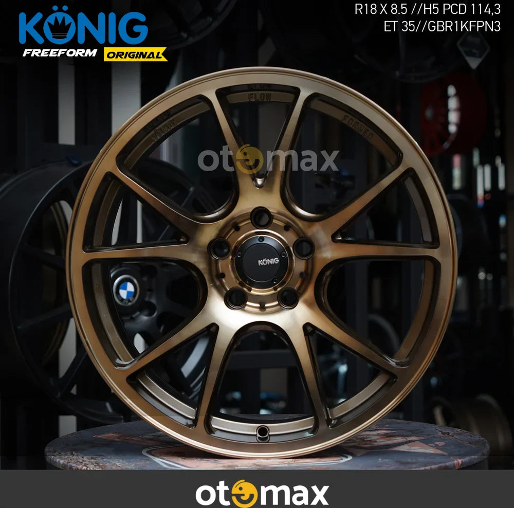 Velg Mobil Konig Freeform Original Ring 18 Radium Bronze – Otomax Store ...