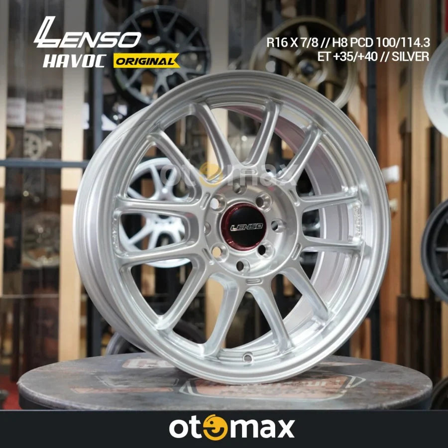 Velg Mobil Lenso Havoc Original Ring 16 Silver