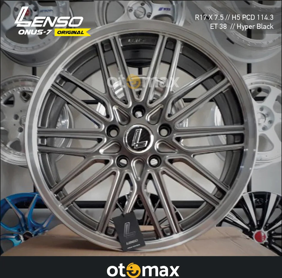 Velg Mobil Lenso Opus 7 Ring 17 Hyper Black