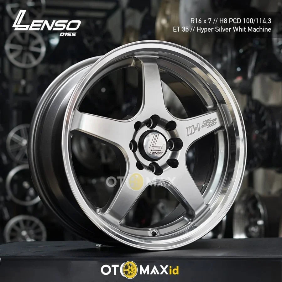 Velg Mobil Lenso Project D 1SS Ring 16 Hyper Silver