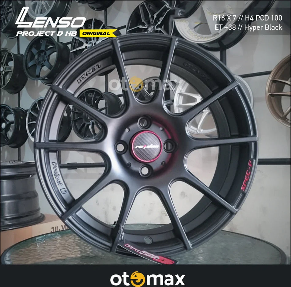 Velg Mobil Lenso Project D Ring 16 Hyper Black