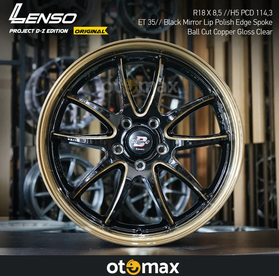 Velg Mobil Lenso Project D Z Edition Ring 18 EBNKA