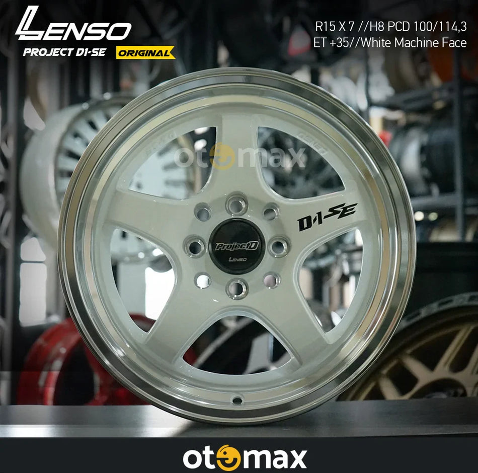 Velg Mobil Lenso Project D1 SE Ring 15 White