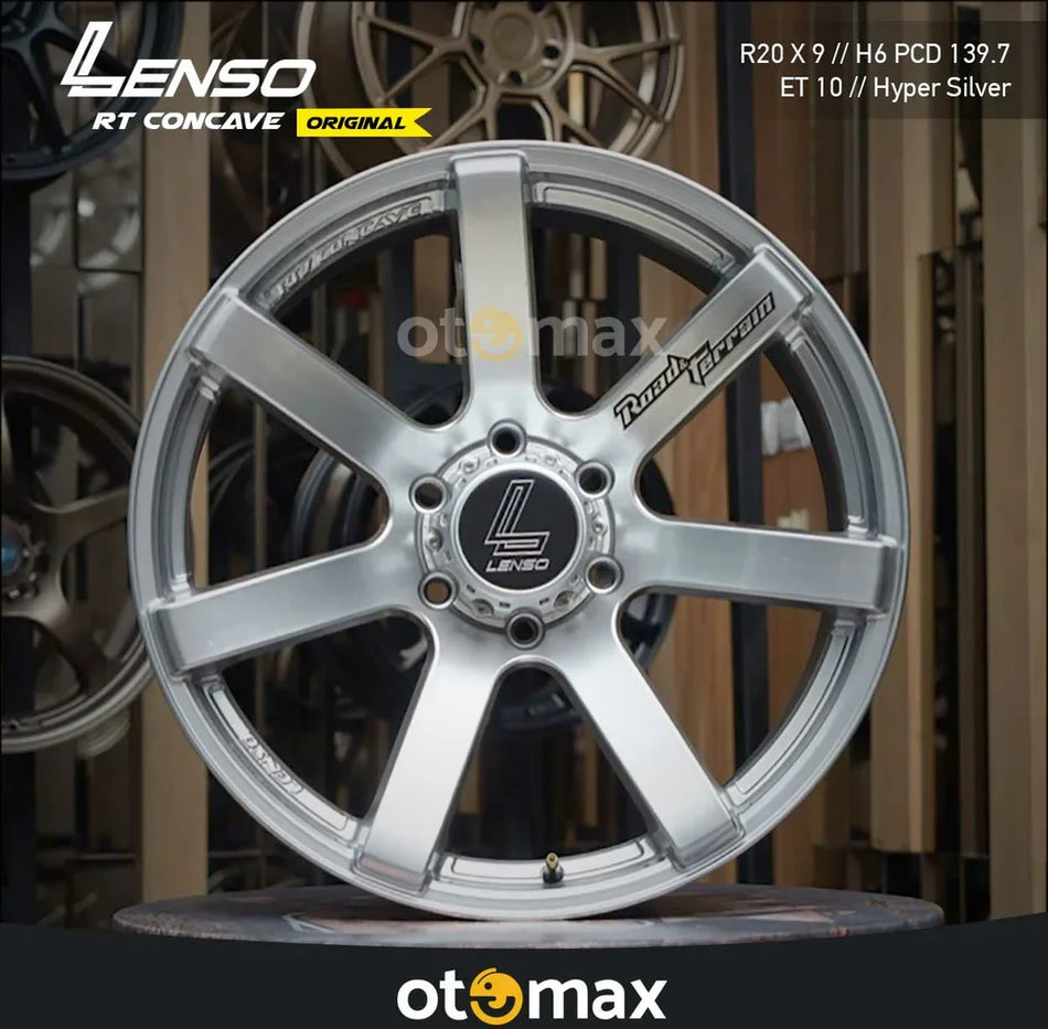 Velg Mobil Lenso RT Concapte Ring 20 Silver