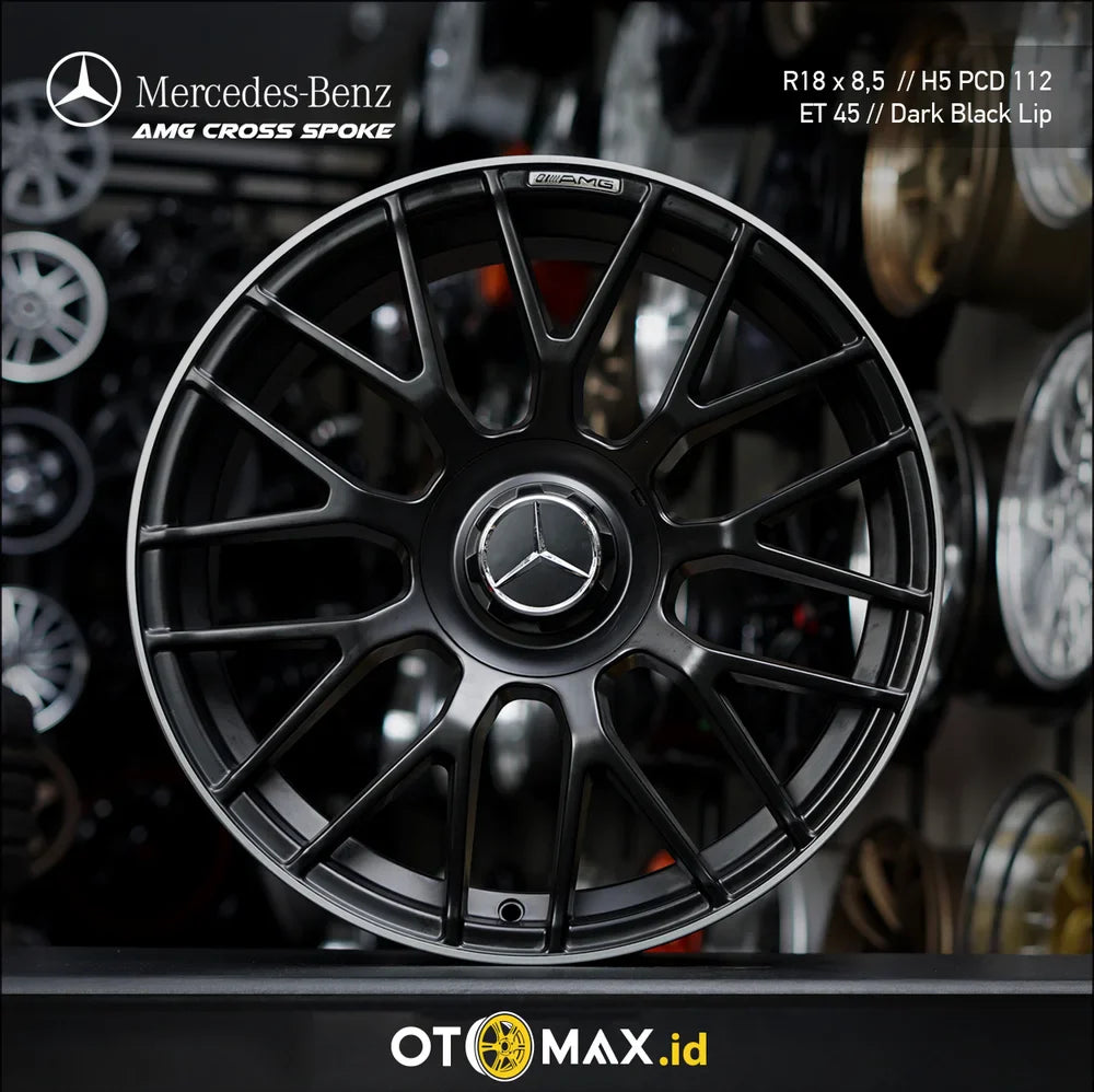 Db Mercy Rims Velg Mobil Mercy 18 Inci Cross Spoke - Daya Tahan & Penampilan Stylish ...