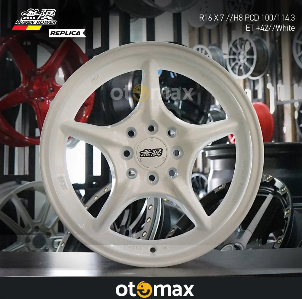 Velg Rwb Mugen RNR-183 Velg Mobil Ring 16 White - Kuat, Ringan, dan Stylish ...