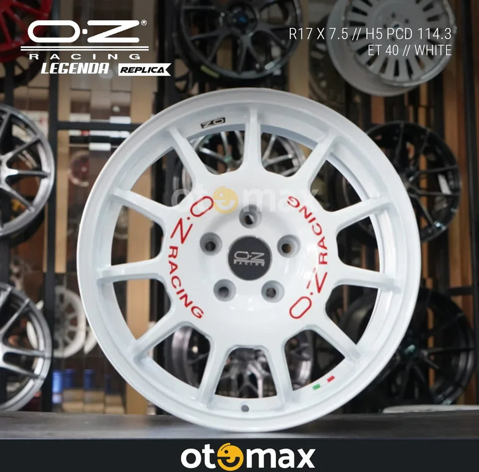 Velg Mobil Oz Legenda Ring 17 White