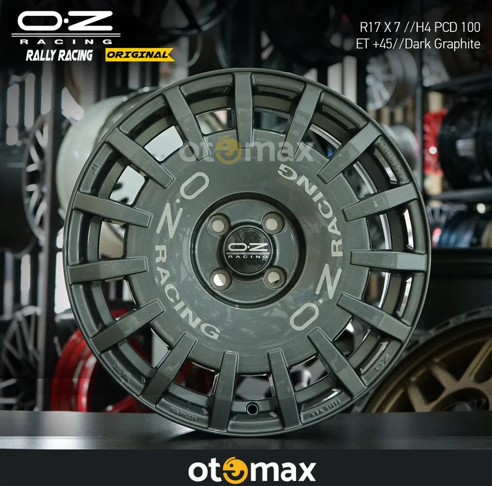Velg Mobil Oz Original Rally Racing Ring 17 Dark Graphite | Otomax ...