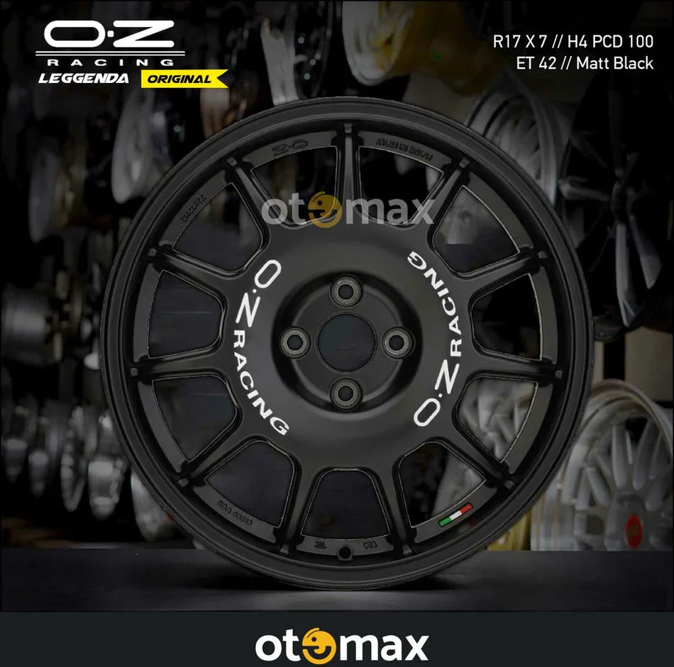 Velg Mobil Oz Original Ring 17 Matt Black