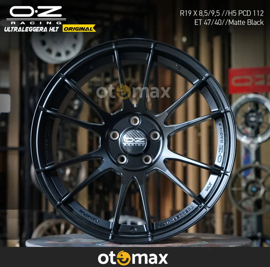 Velg Mobil Oz Original Ultraleggera HLT Ring 19 Matt Hitam