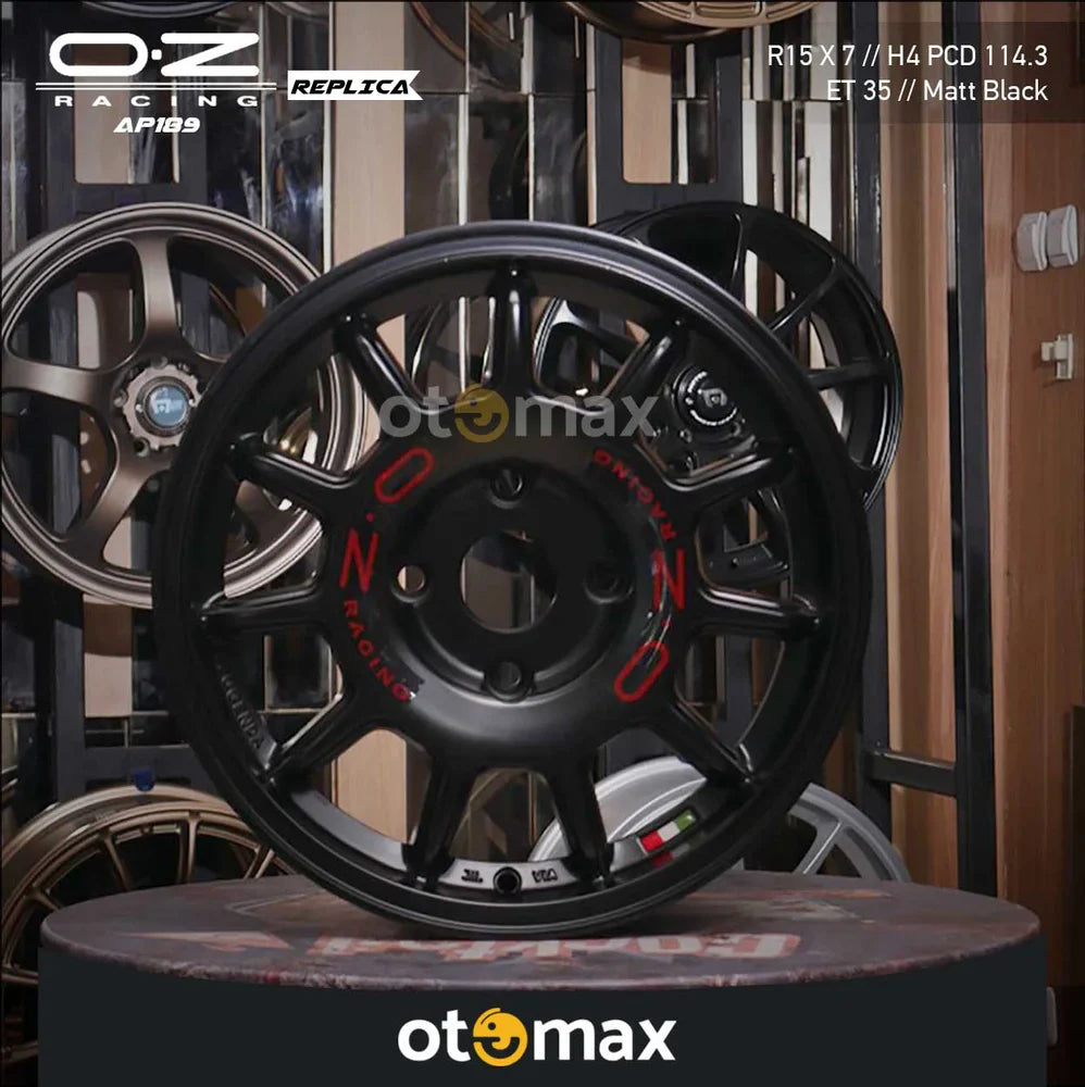 Velg Mobil Ring 15 Matt Black oleh Oz Racing - Inovasi & Kekuatan ...