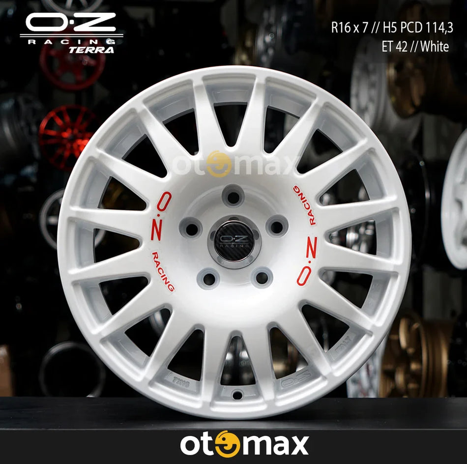 Velg Mobil Oz Terra Ring 16 H5 White