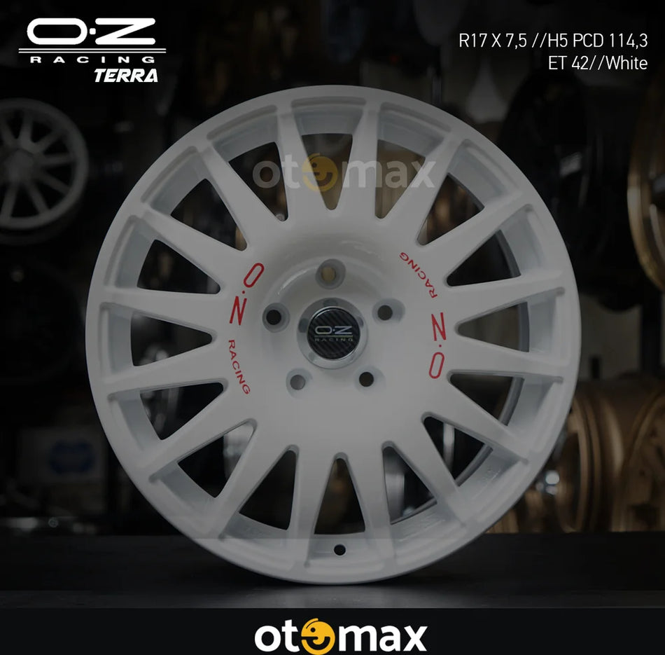 Velg Mobil Oz Terra Ring 17 White