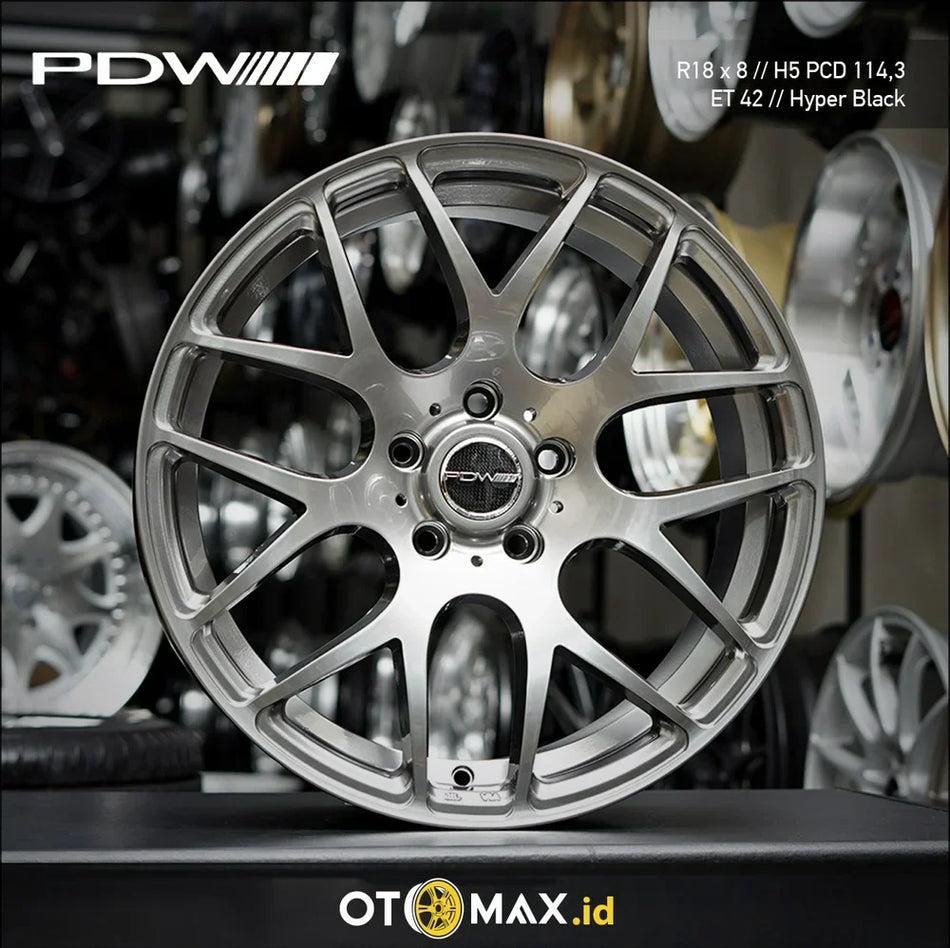 Velg Mobil PDW Ring 18 Hyper Black