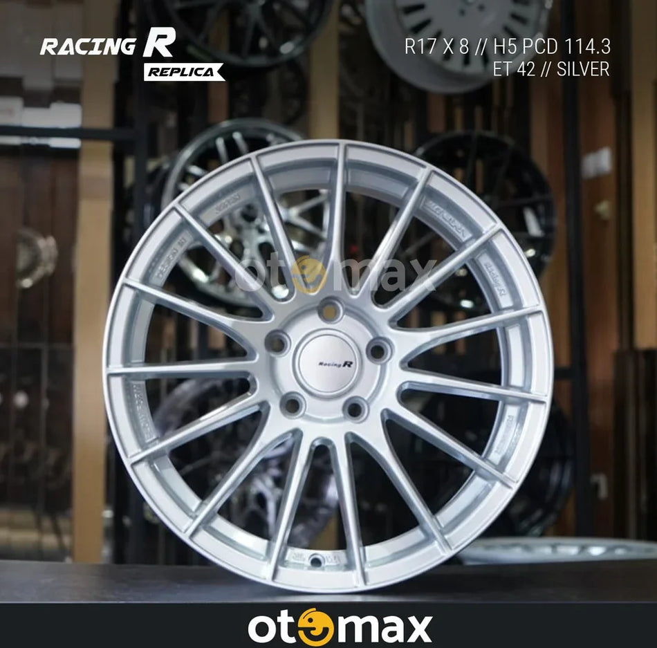 Velg Mobil Racing R RS05 Ring 17 H5 Perak