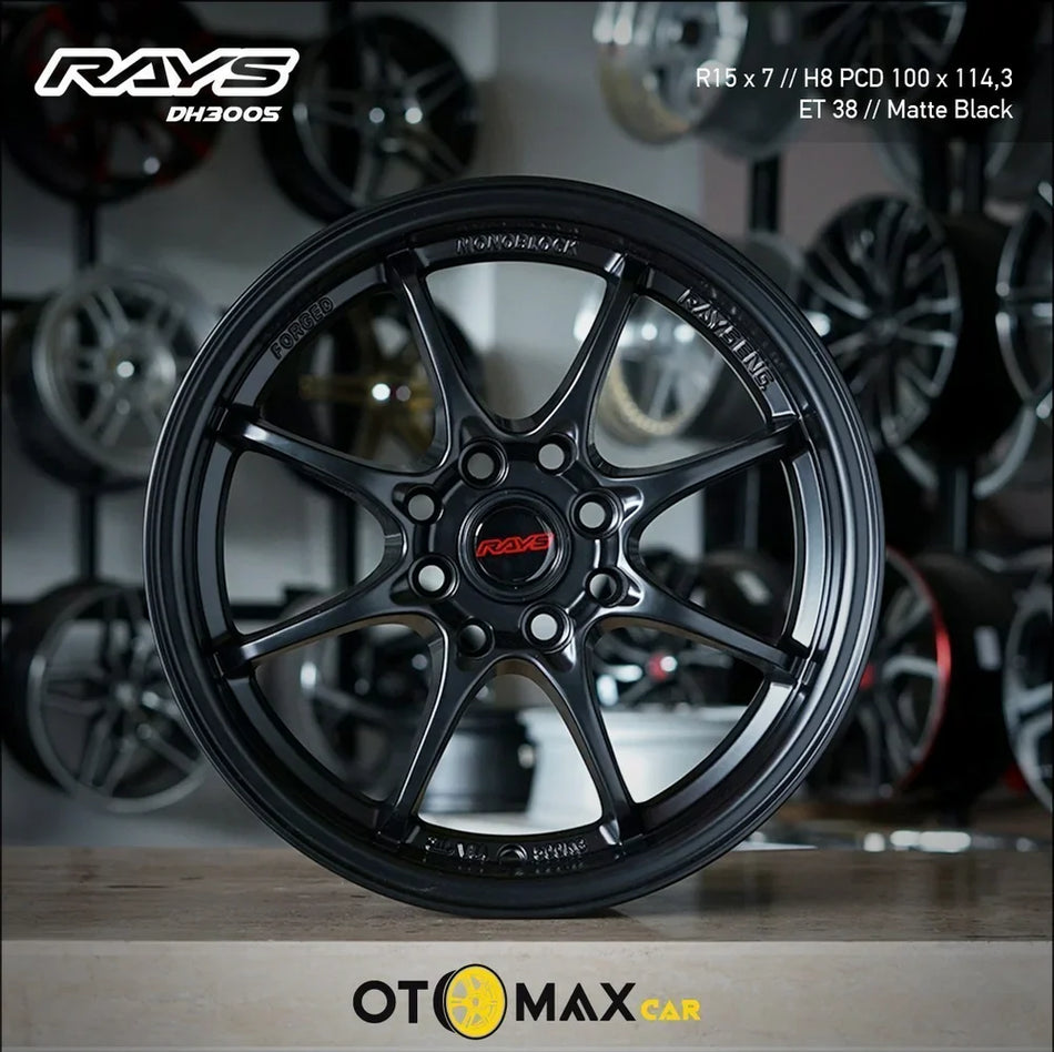 Velg Mobil Rays CE28 DH3005 Ring 15 Matt Hitam