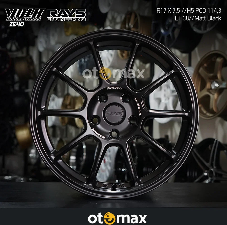 Velg Mobil Rays CT1009 Ring 17 Matt Black