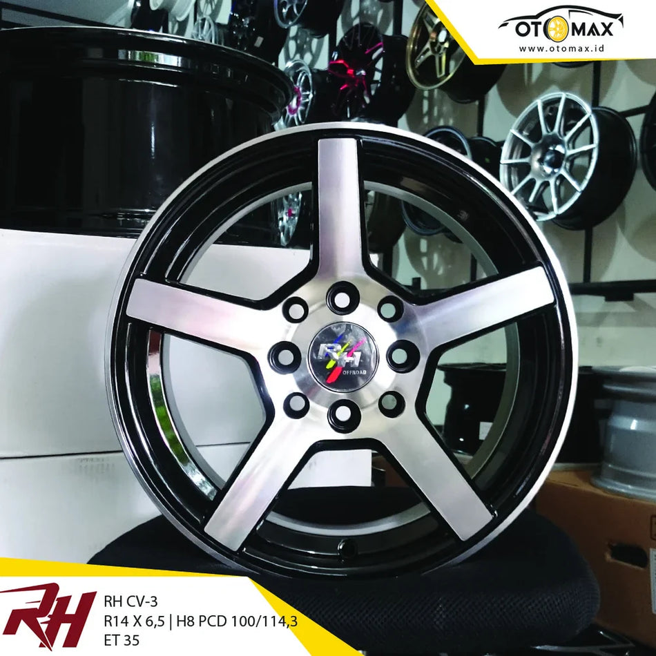 Velg Mobil RH CV-3 Ring 14 Black MF