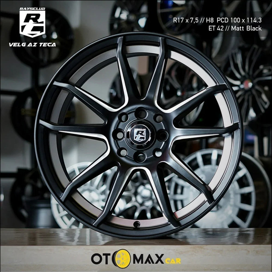 Velg Mobil RL AZ Teca Ring 17 Matt Black