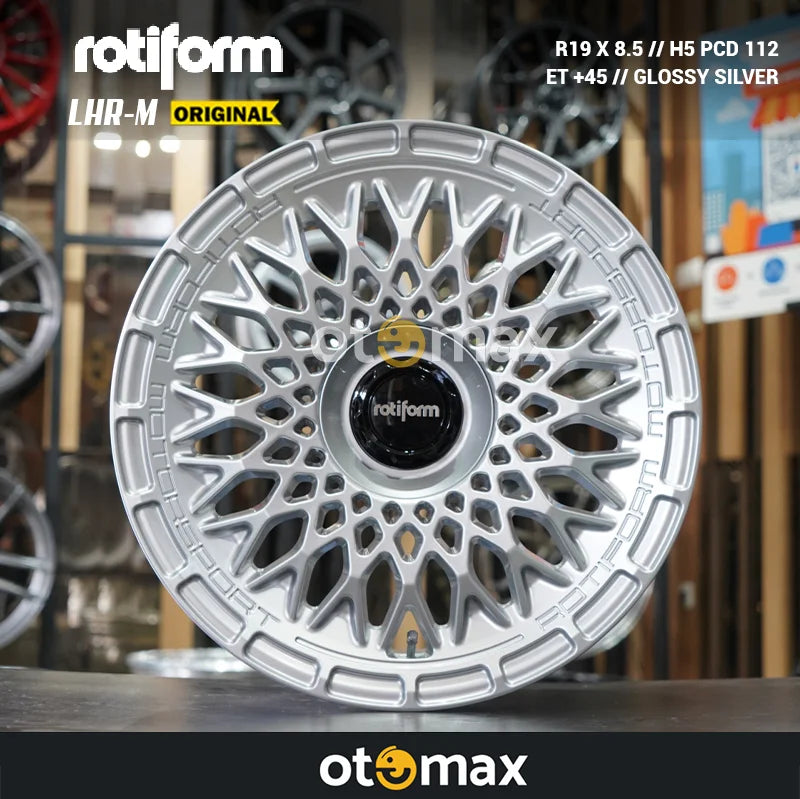 Velg Mobil Rotiform LHR-M Cincin Asli 19 Perak