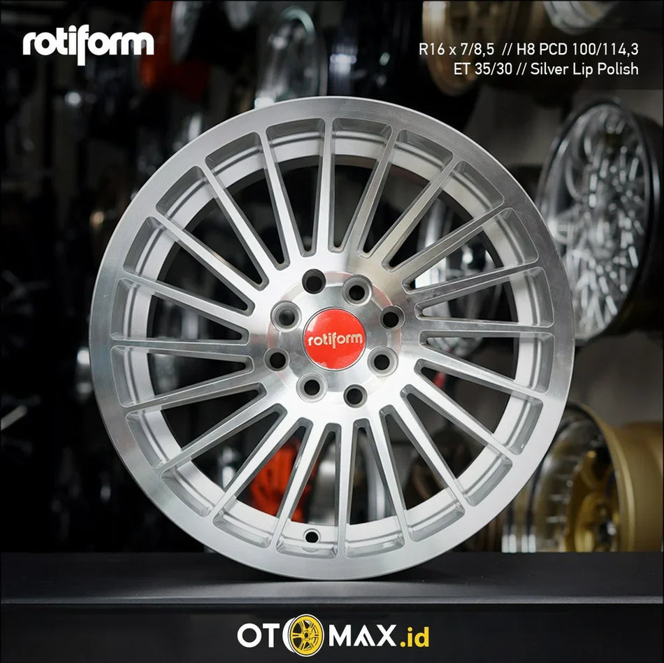 Velg Mobil Rotiform Ring 16 Cat bibir perak