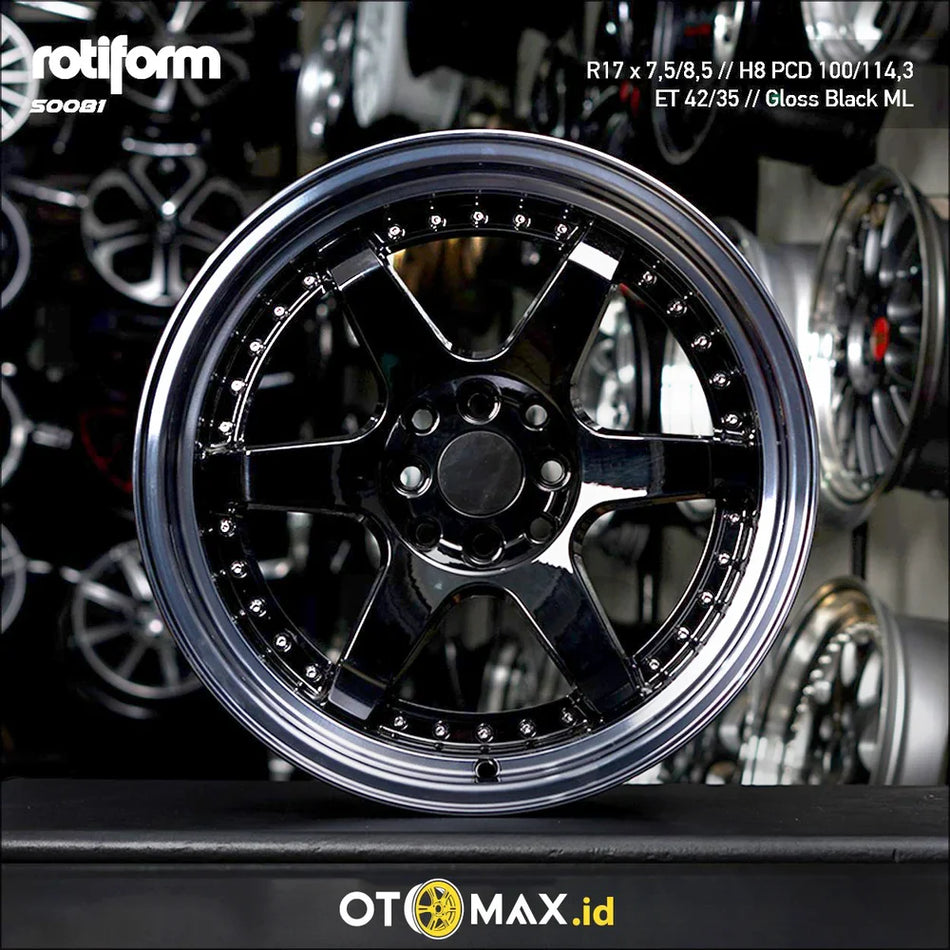 Velg Mobil Rotiform S0081 Ring 17 GBML