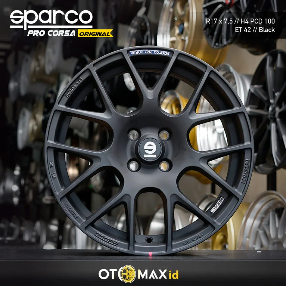 Velg Mobil Sparco ProCorsa Original MM565 Ring 17 Matt Hitam